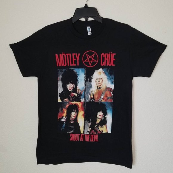 Other - New "Mötley Crüe Shout At The Devil" Unisex Silkscreen Shirt Available Small-2XL